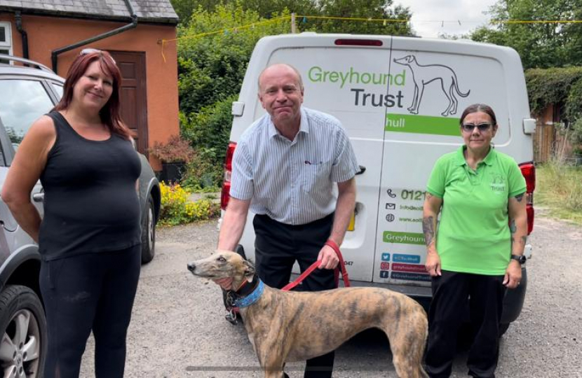 Marco Longhi MP at the Ground Trust Dudley