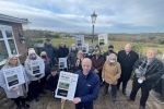 Marco Longhi MP with local residents of Sunningdale Road