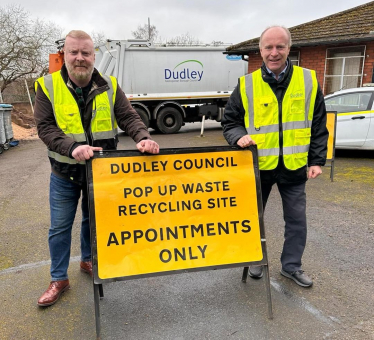 Pop up Waste Recycling Centre